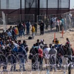 Migrants from Venezuela Strive for Safety and Hope at Mexico-US Border. Juarez, Mexico: Migrants, mainly from Venezuela