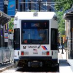 New Jersey Transit Light Rail Train