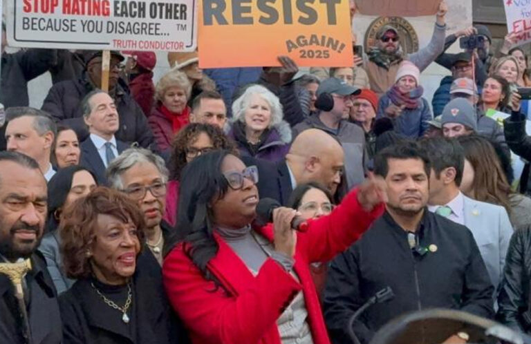 New jersey congresswoman declares rfk jr. A racist, pushing a racist agenda - photo licensed by shore news network.