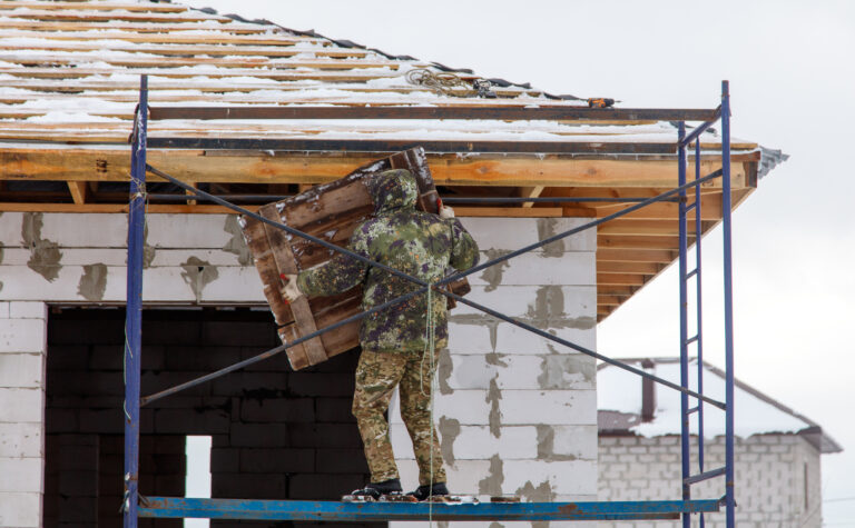 Construction worker dies after fall from third floor at lakewood work site - photo licensed by shore news network.