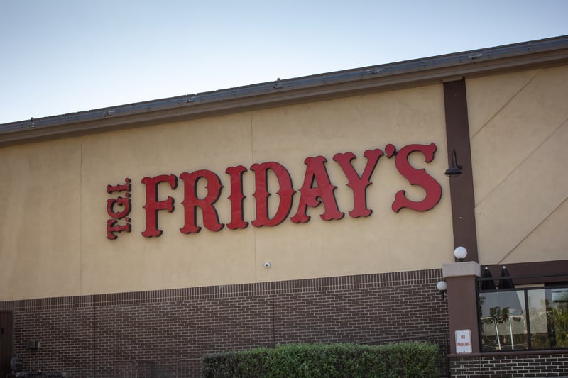 TGI Friday's Shutting Down its Toms River Restaurant Near the Ocean County Mall