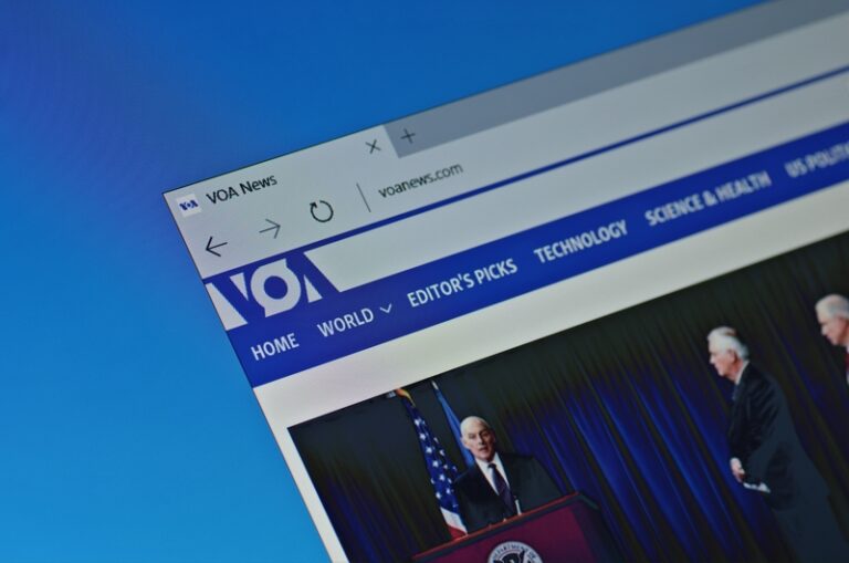 U. S. Funded billion dollar a year news agency under new management - photo licensed by shore news network.