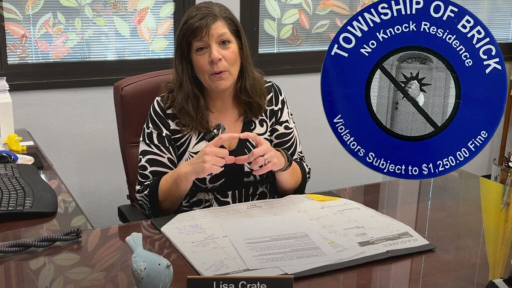 Brick mayor reminds residents of no-knock registry to prevent unwanted solicitors