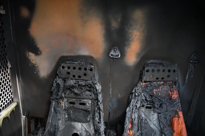 Can You Hear Us Now? Vandals Torch New York Prison Bus