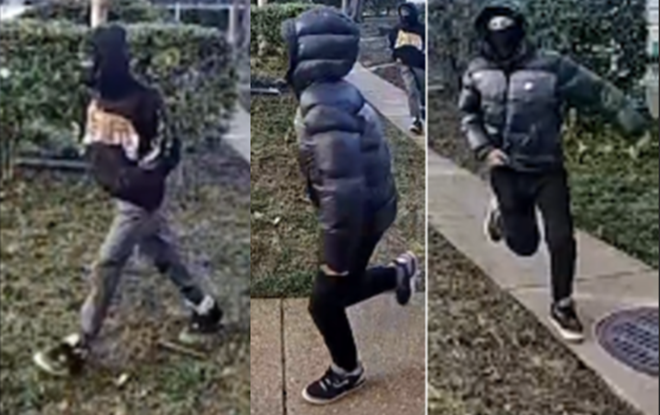 Armed robbery suspects sought after violent attack on Delaware Avenue