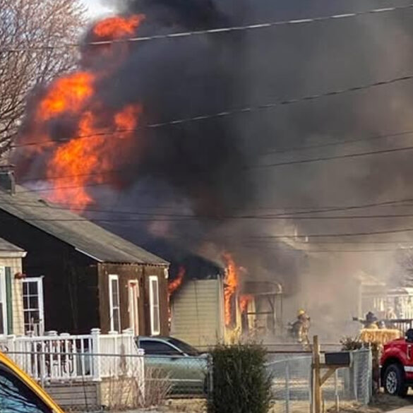Two perish in deadly maryland house fire - photo licensed by shore news network.
