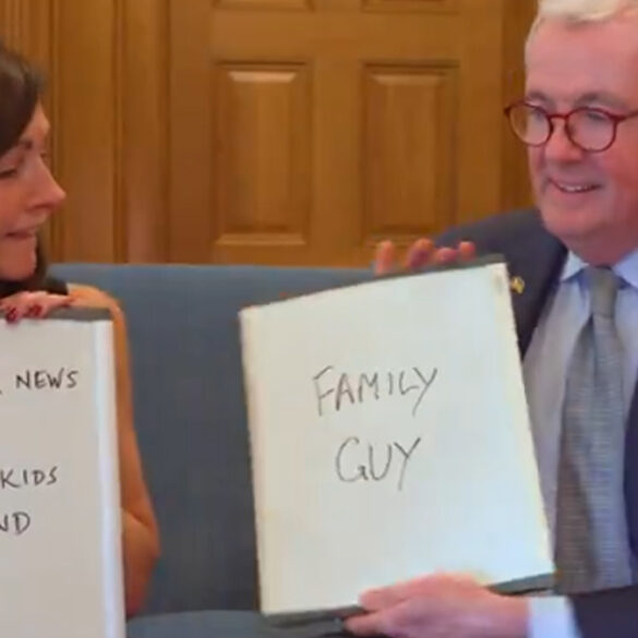 Gov. Phil murphy and first lady celebrate valentine’s day with cringy quiz challenge - photo licensed by shore news network.