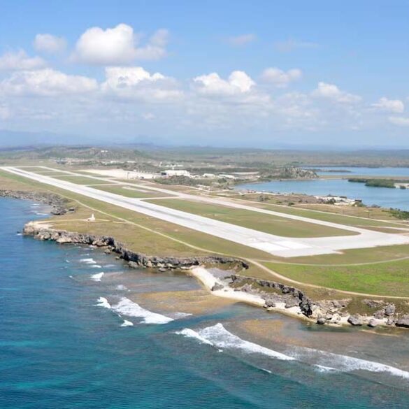 First flight of high-threat criminal migrants arrives at guantanamo bay - photo licensed by shore news network.