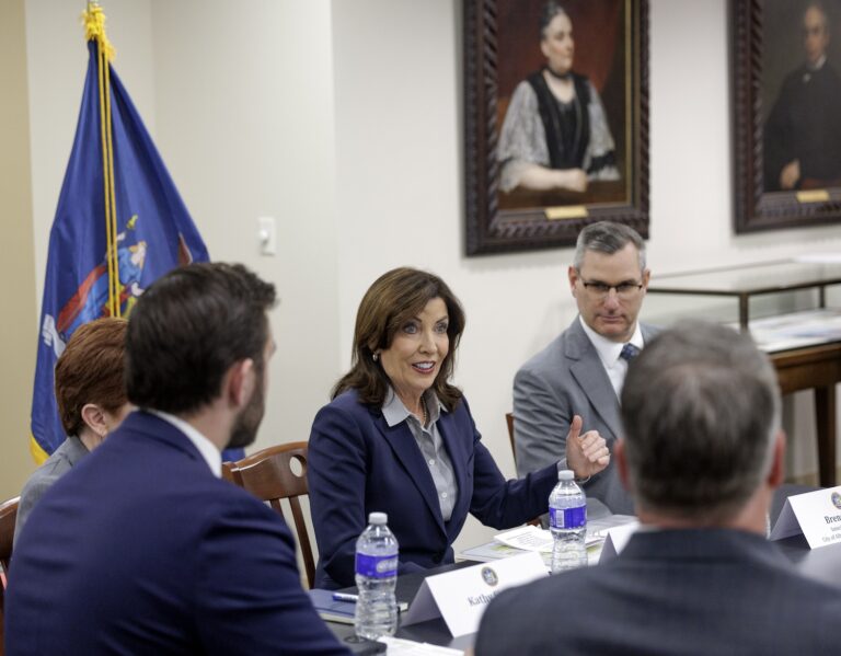 Hochul losing control, deploys national guard to run state prisons as worker strike grows - photo licensed by shore news network.
