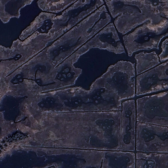 Mysterious geometric patterns carved into new jersey's coastal marshes explained - photo licensed by shore news network.