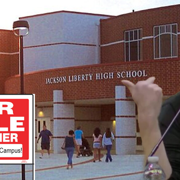 Jackson school board member suggests selling jackson liberty high school because it's worth a lot of money - photo licensed by shore news network.