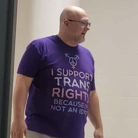 Secret service investigating trans activist new jersey teacher who allegedly made threat against president - photo licensed by shore news network.