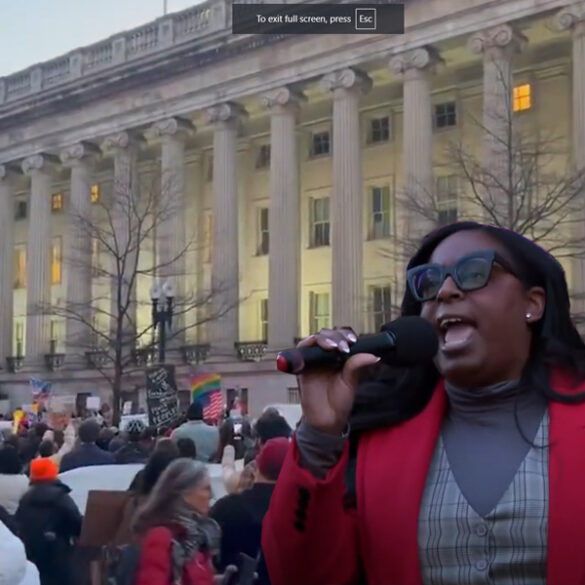 New jersey congresswoman declares war as security guards fend off j6 style insurrection attempt at u. S. Treasury - photo licensed by shore news network.