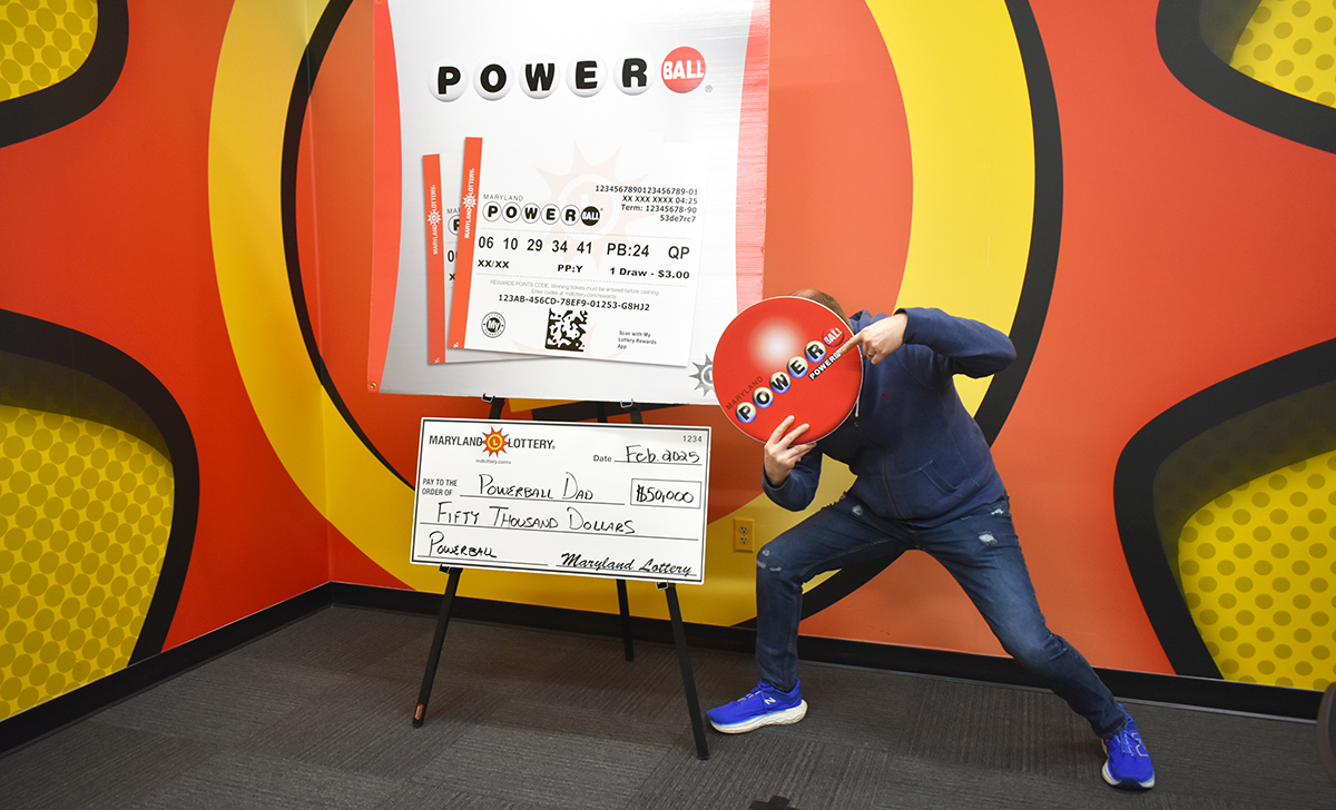 Salisbury man wins $50,000 Powerball Double Play prize