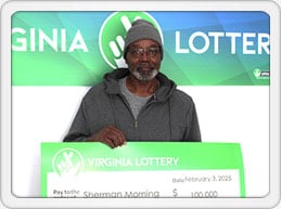 Man’s grocery trip leads to $100,000 Virginia Lottery win