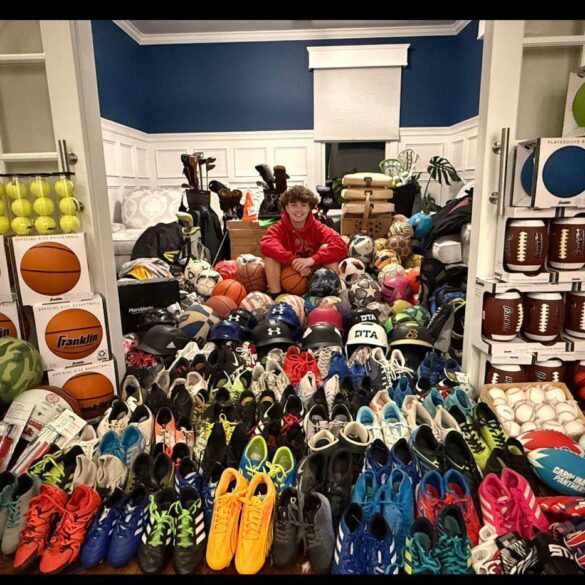 Jackson soccer player scores big for charity with free clinic and sports gear drive - photo licensed by shore news network.