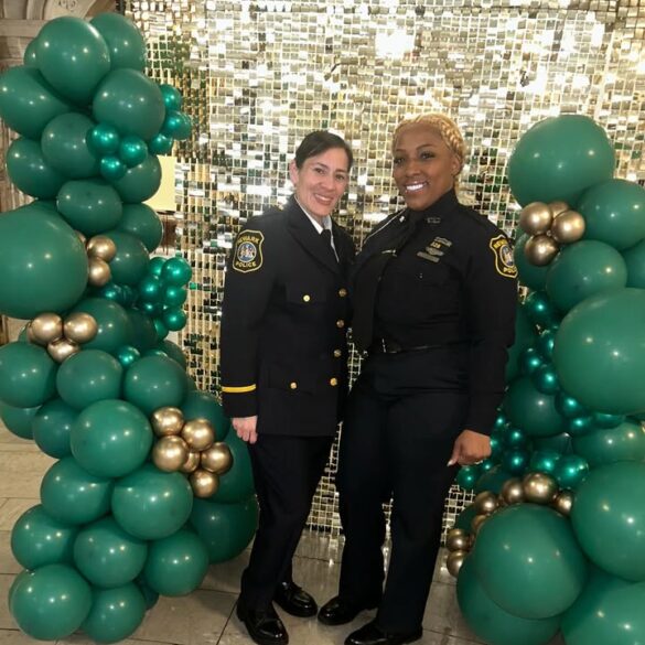 Newark officers receive glass ceiling award - photo licensed by shore news network.