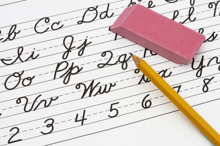 New jersey lawmakers want cursive writing instruction returned to public schools - photo licensed by shore news network.