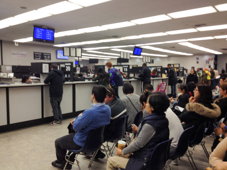 New jersey demands id for dmv services, but none for voting, but voter id is discriminatory - photo licensed by shore news network.