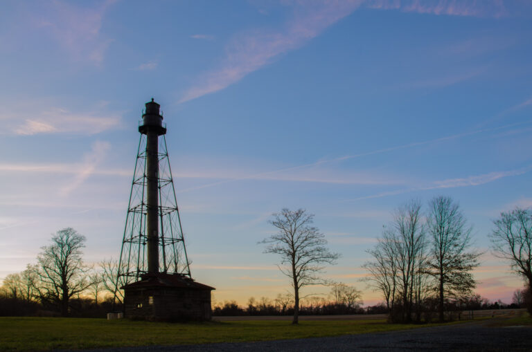 Historic lighthouse up for sale in delaware - photo licensed by shore news network.