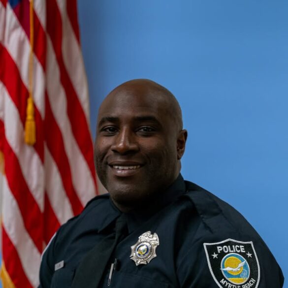 Brooklyn kid turns cop in beachfront resort city of myrtle beach - photo licensed by shore news network.