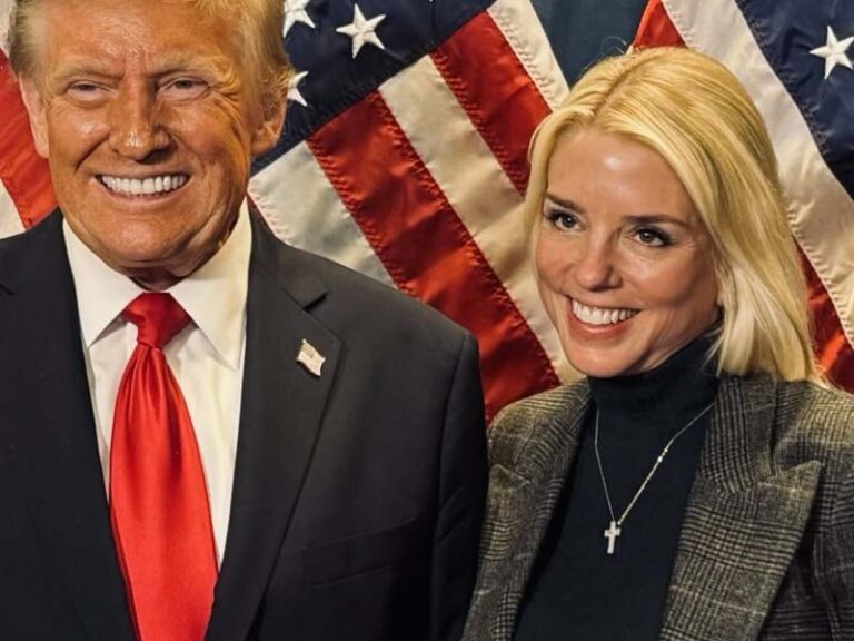 Attorney general pamela bondi speaks with son of slain dea agent kiki camarena after arrest of fugitive cartel leader - photo licensed by shore news network.