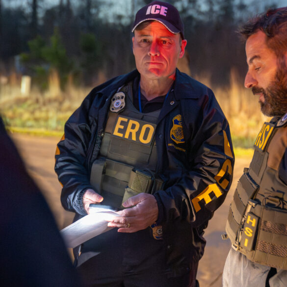 Twenty arrested in new jersey ice immigration enforcement operation - photo licensed by shore news network.