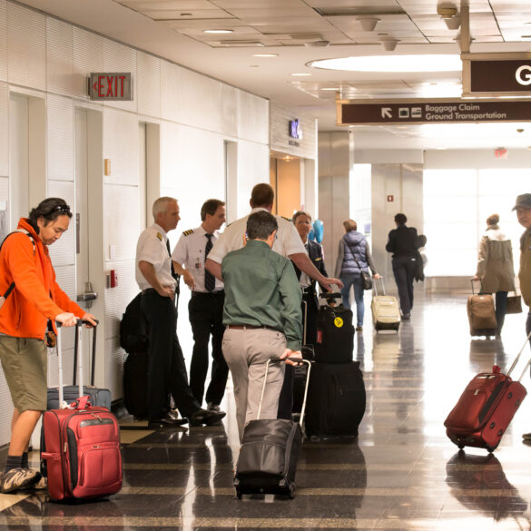 Far-left protest planned at reagan national airport to ambush lawmakers returning to d. C. - photo licensed by shore news network.