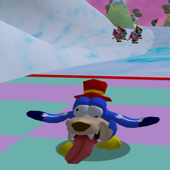 Retro gaming: pen pen trilcelon - not just for japan with a pc and emulator - photo licensed by shore news network.