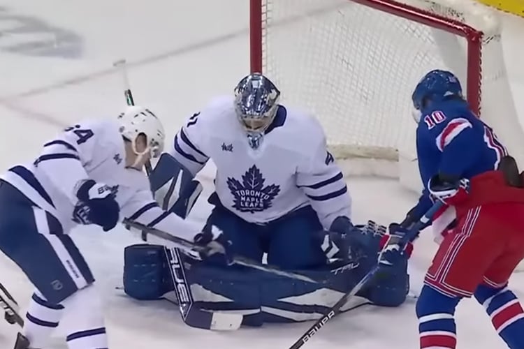 Jackson Memorial alum Anthony Stolarz shines in Maple Leafs’ win over Rangers