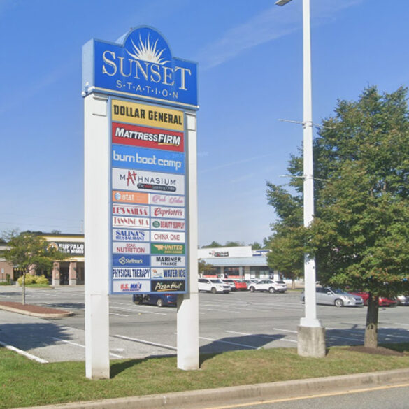 Delaware state police investigating shooting at bear's sunset station shopping center - photo licensed by shore news network.