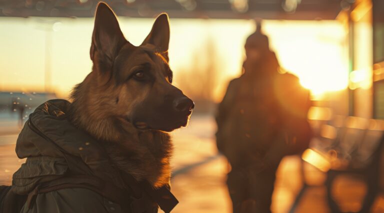 Fact check: d. O. G. E. Cuts forcing tsa to stop feeding security dogs - photo licensed by shore news network.