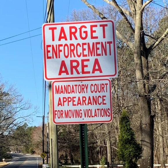 Mandatory court appearance required if you get caught in this howell area - photo licensed by shore news network.