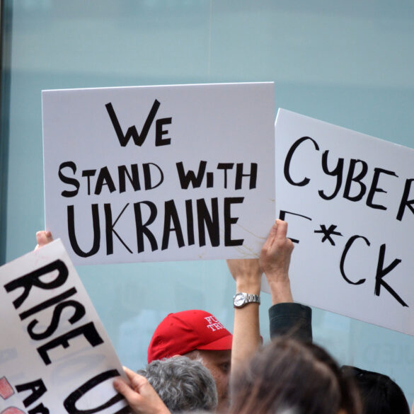 A large crowd of over 300 demonstrators gathered outside a tesla dealership in bergen county on saturday in a show of support for elon musk and former president donald trump, overwhelming a small group of counter-protesters during what had been dubbed a "day of rage" by critics of tesla.