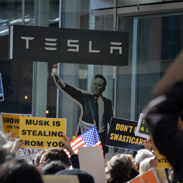 Letter: please stop throwing stuff at tesla drivers, we are with you - photo licensed by shore news network.