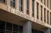 The u. S. Department of education building lettering over doorway in washington d. C