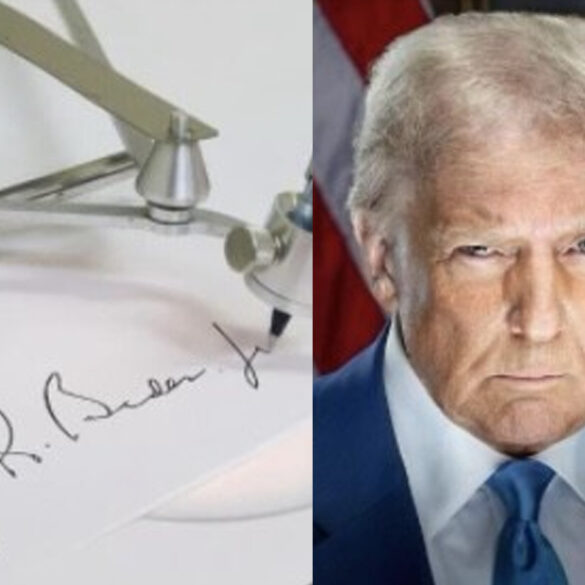 Trump says biden's presidential pardons signed by autopen invalid, non-binding - photo licensed by shore news network.