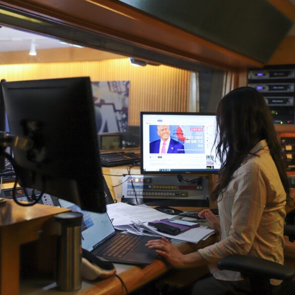 Kari lake slams u. S. Agency for global media as “irretrievably broken giant rot” credits doge for tackling waste - photo licensed by shore news network.