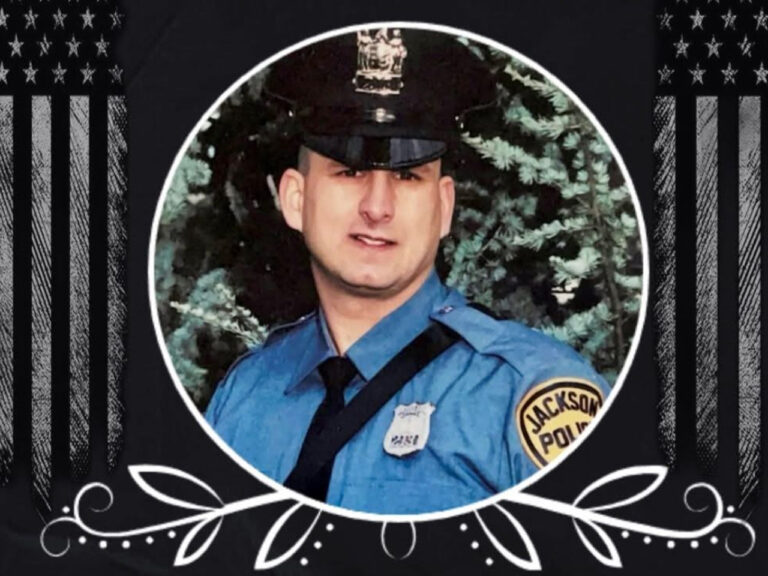Highway sign to be dedicated in honor of fallen jackson police officer - photo licensed by shore news network.