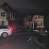 Three homes damaged in cambridge townhouse blaze
