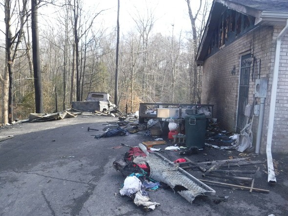 Garage fire in Charlotte Hall injures one, causes $100,000 in damage