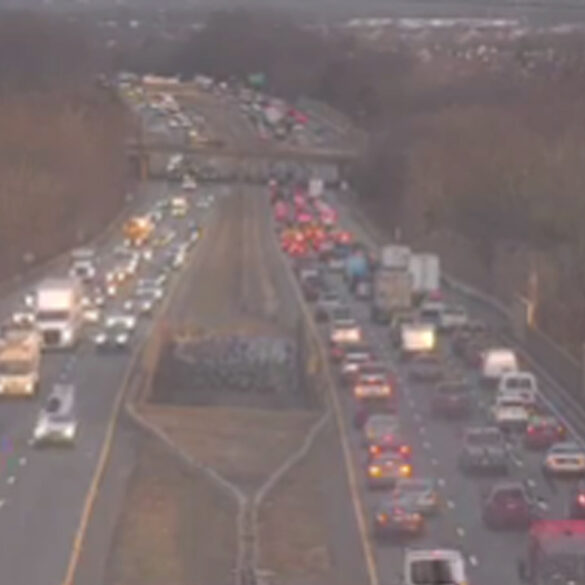 Interstate 287 shut down this morning after crash as i-80 sinkhole problem continues