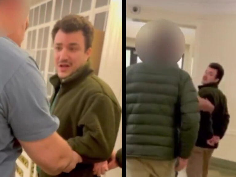 Watch: video shows ice arrest of pro-hamas agitator mahmoud khalil as wife weeps - photo licensed by shore news network.