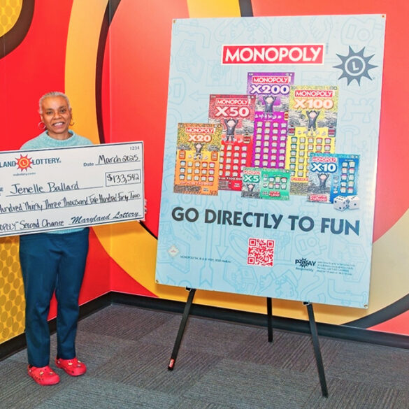 Glen burnie woman wins $133k second-chance lottery prize - photo licensed by shore news network.