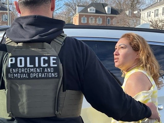 ICE arrests Salvadoran national convicted of assault in Virginia