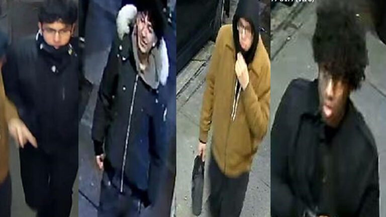 Masked mob attacks teens, shop owner in new york city shop robbery - photo licensed by shore news network.