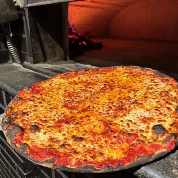 A foodie’s delight: the coal-fired pizza at zoni’s brooklyn brick pizzeria - photo licensed by shore news network.
