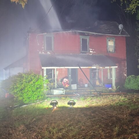Late-night blaze engulfs greensboro home - photo licensed by shore news network.