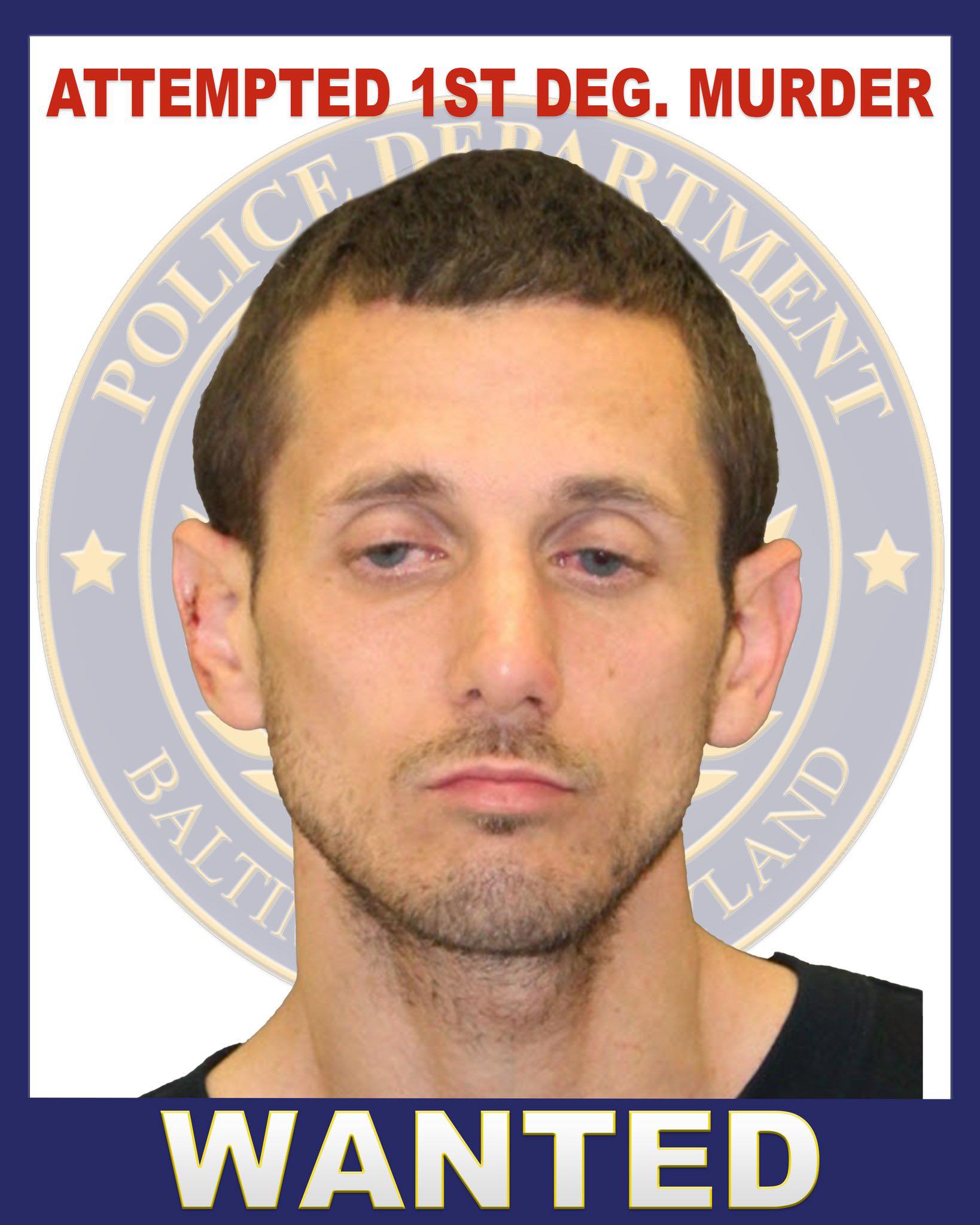 Armed and dangerous suspect wanted in Baltimore attempted murder