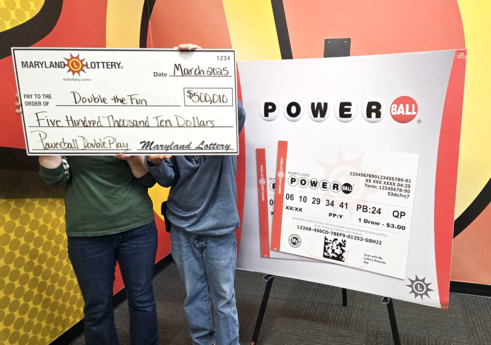Maryland man stunned by $500K Powerball jackpot